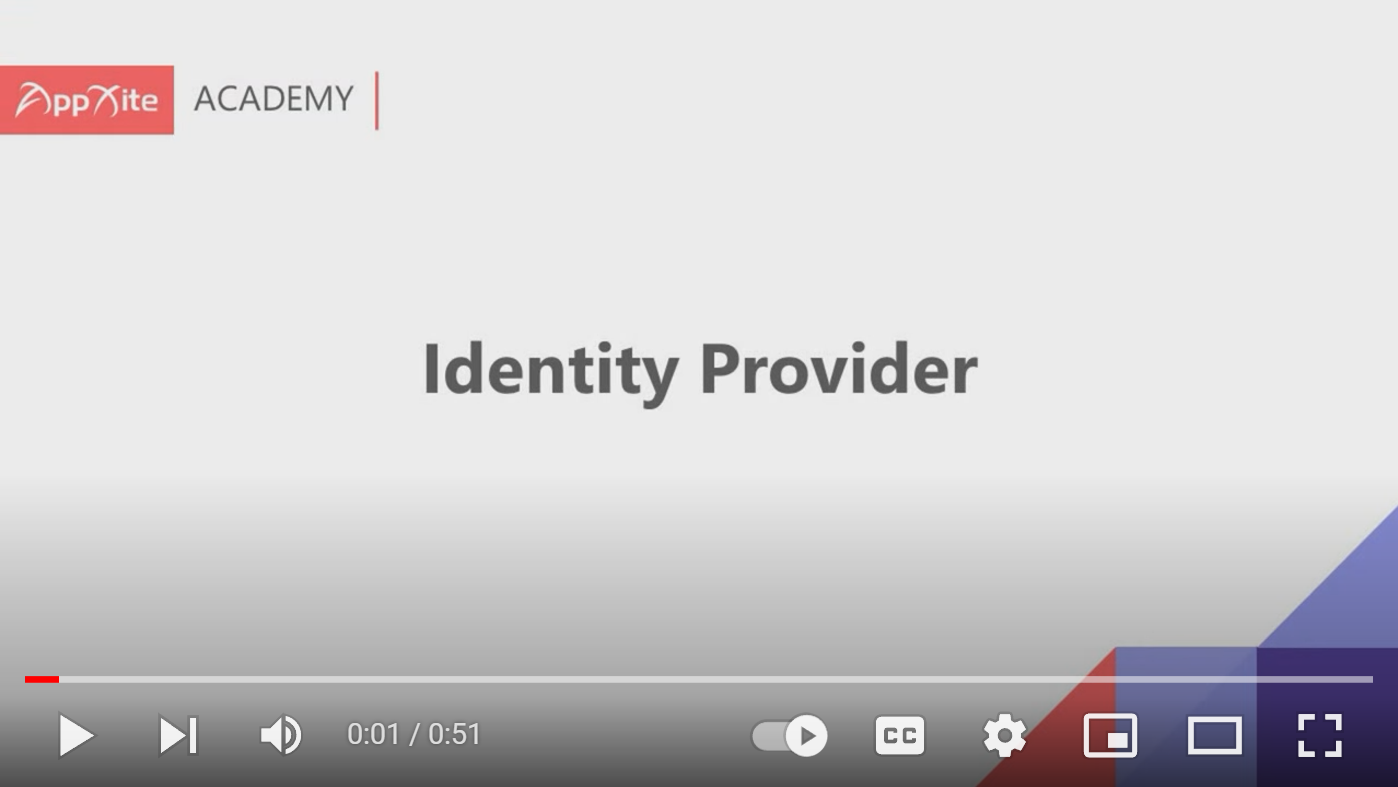 Identity Provider Web