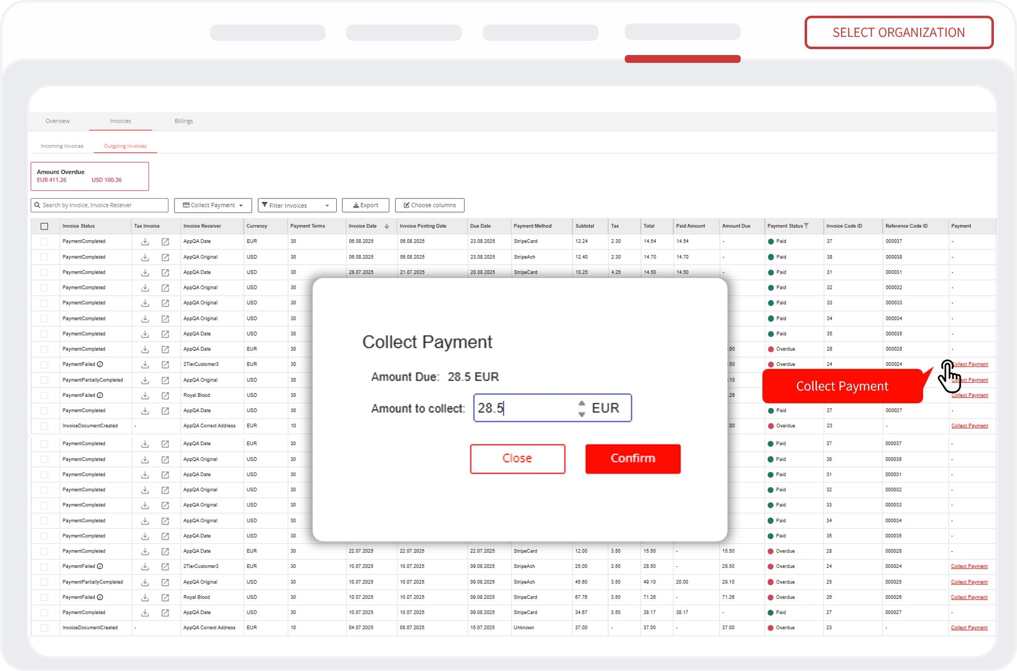 Collect Payment