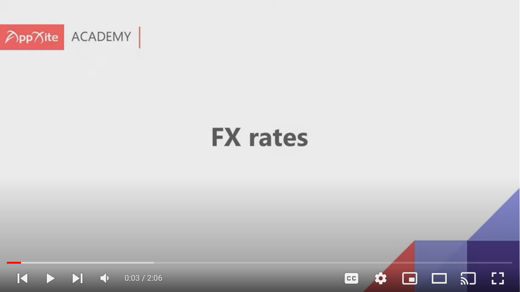FX rates web