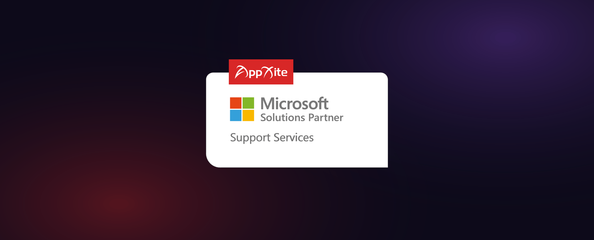 AppXite Recognized with Microsoft Support Services Designation, Strengthening Partner Growth