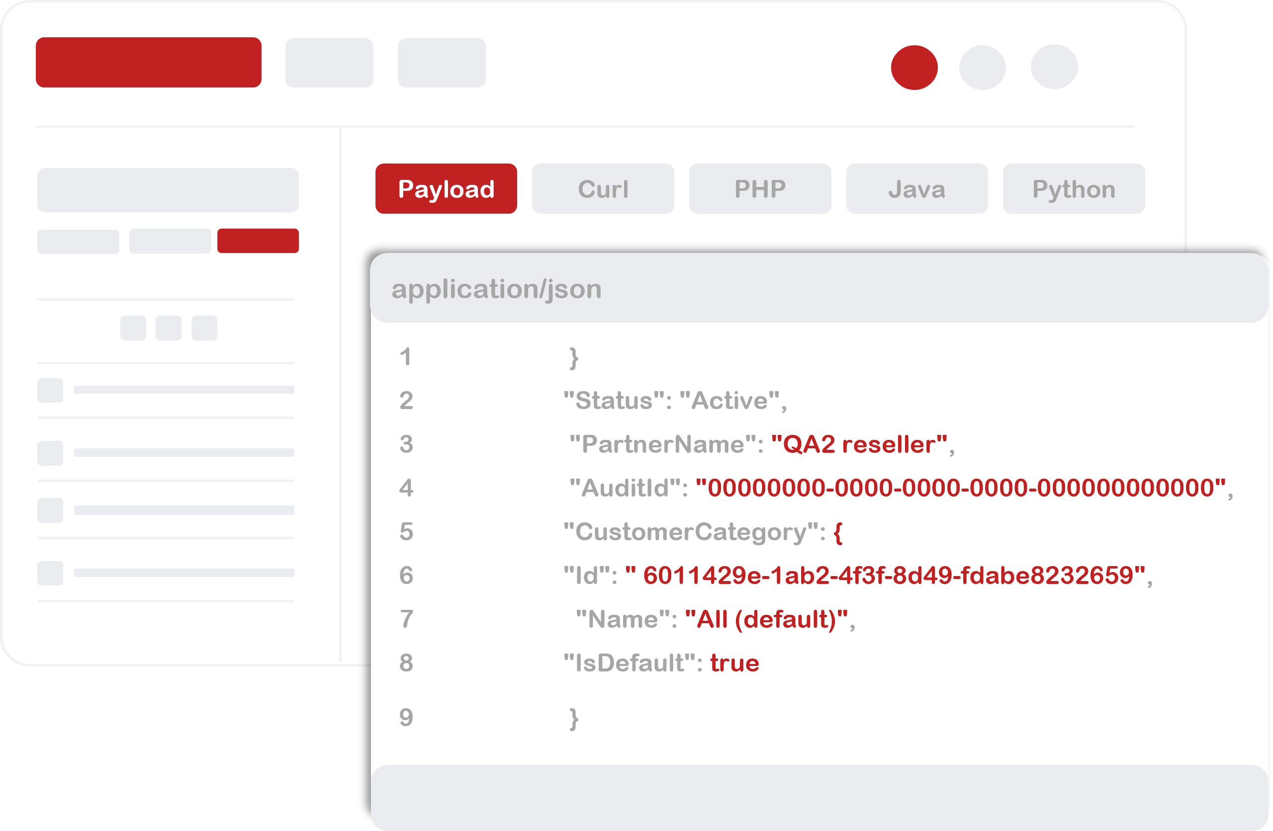 API Interations Light