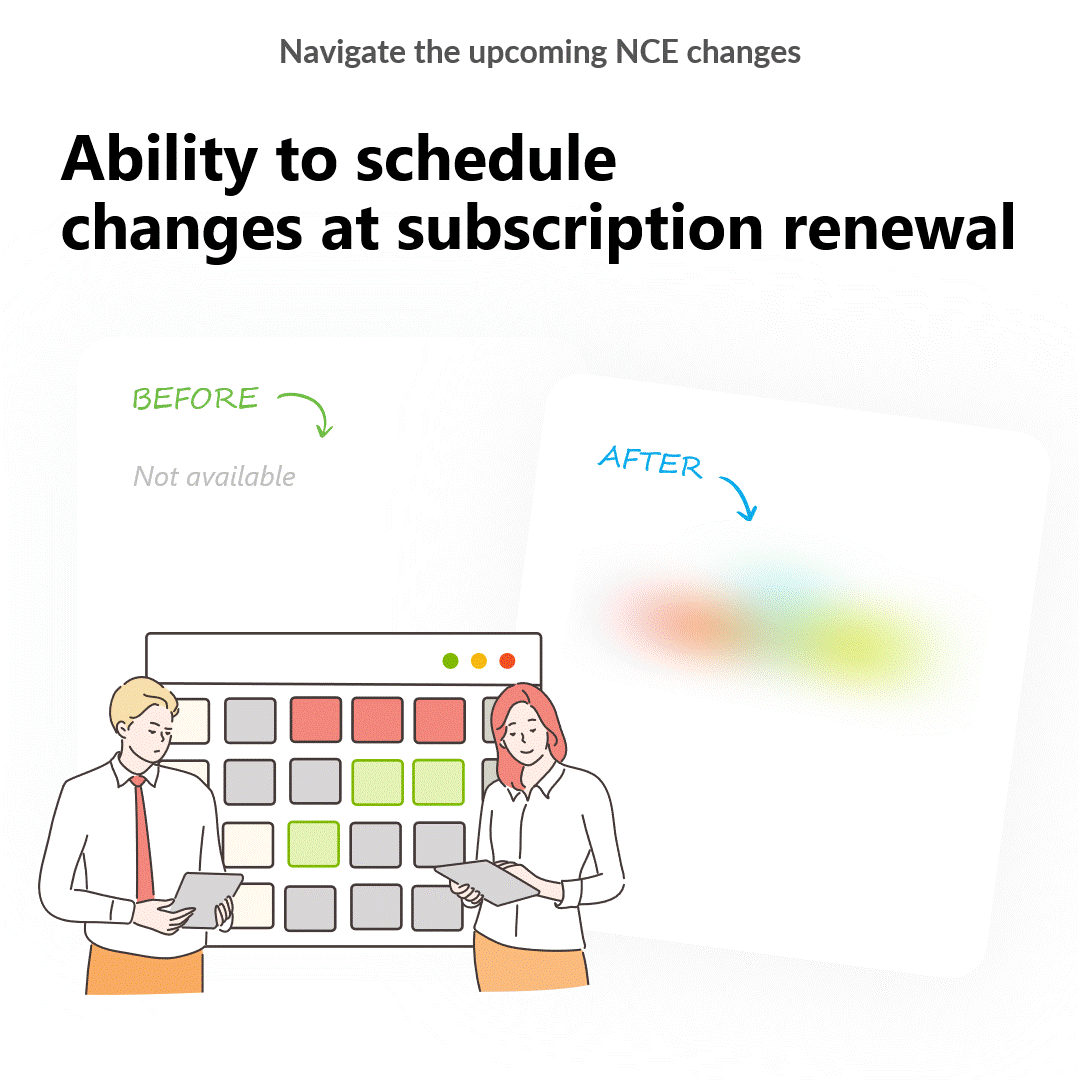 Microsoft seat-based NCE changes