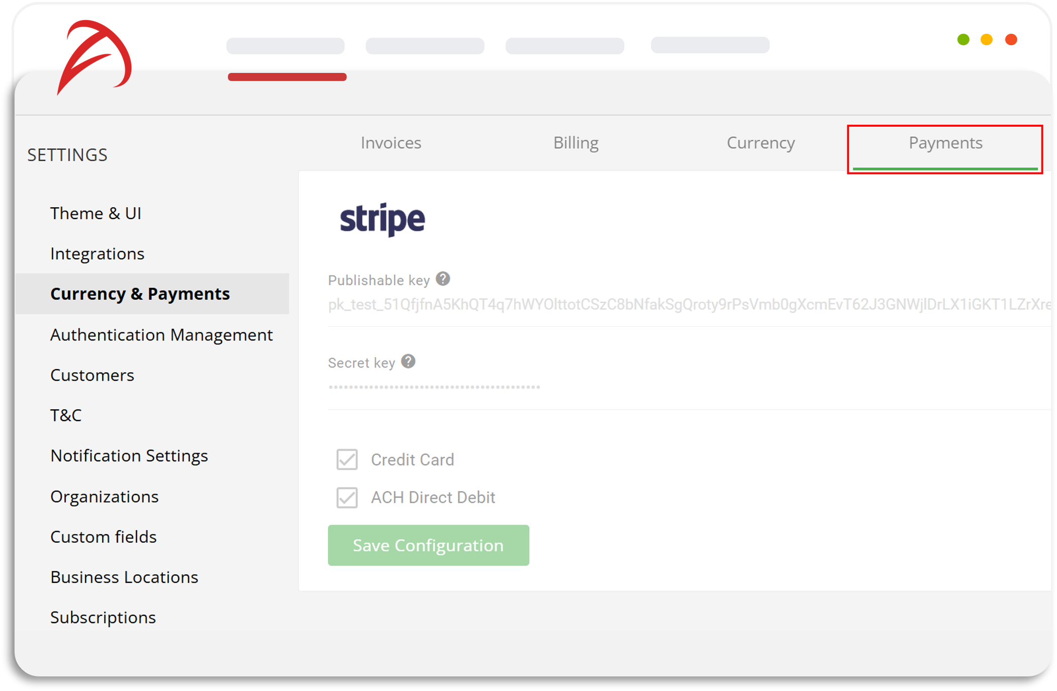 Stripe ACH